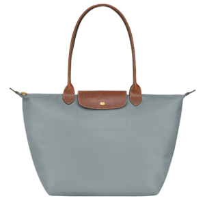 LONG CHAMP grey with havan medium