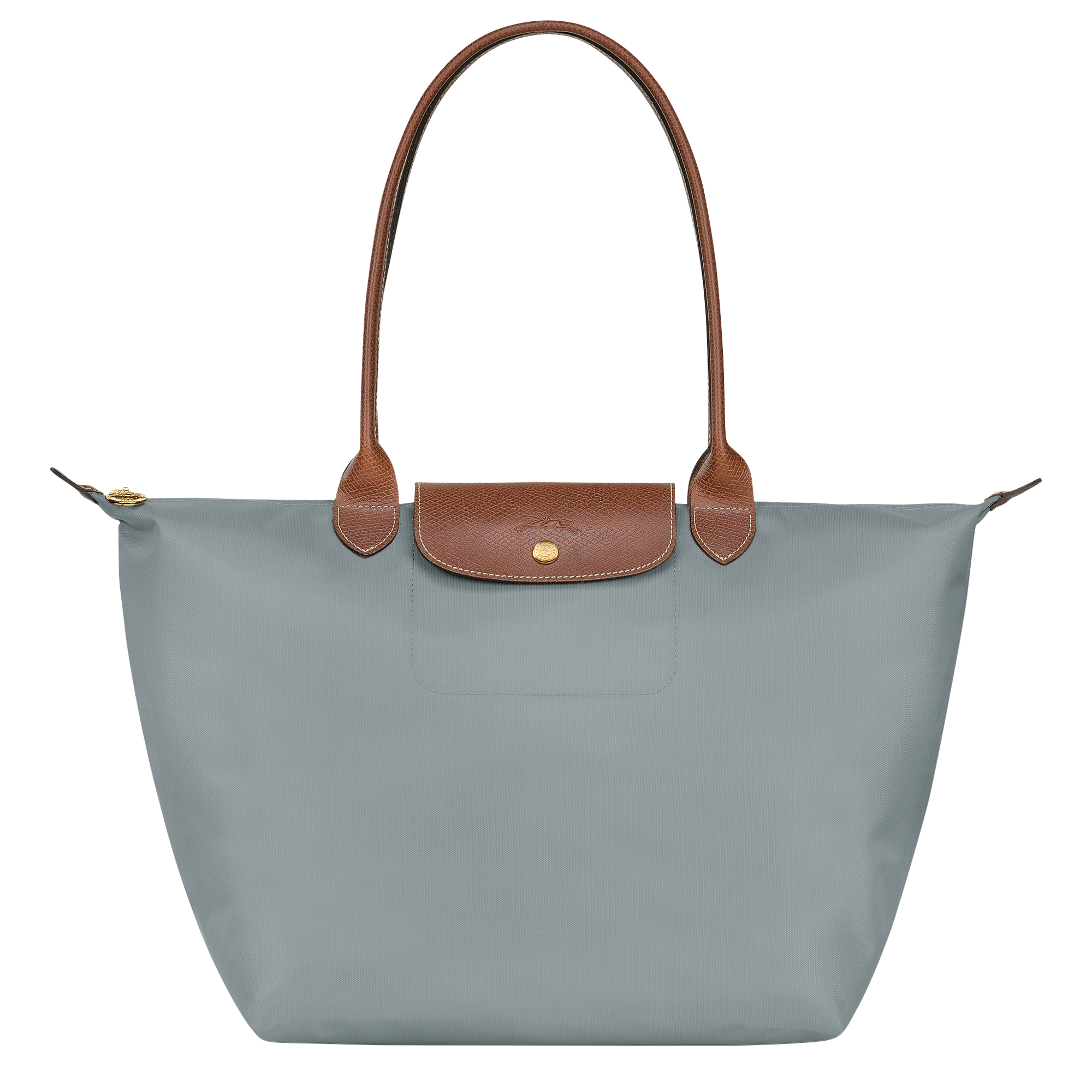 LONG CHAMP grey with havan medium