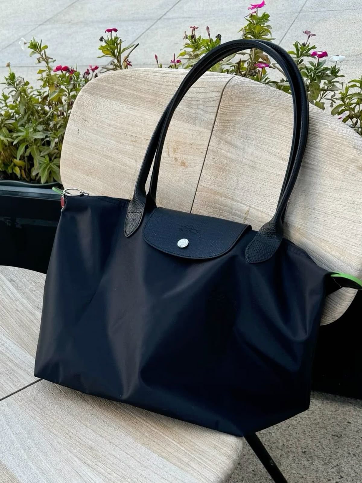 Longchamp classic Black on Black - Image 7