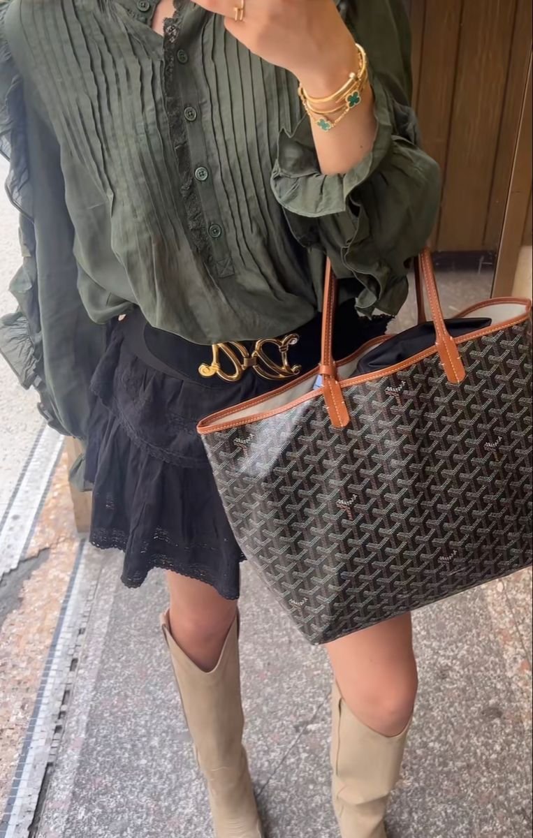 Goyard Black & tan