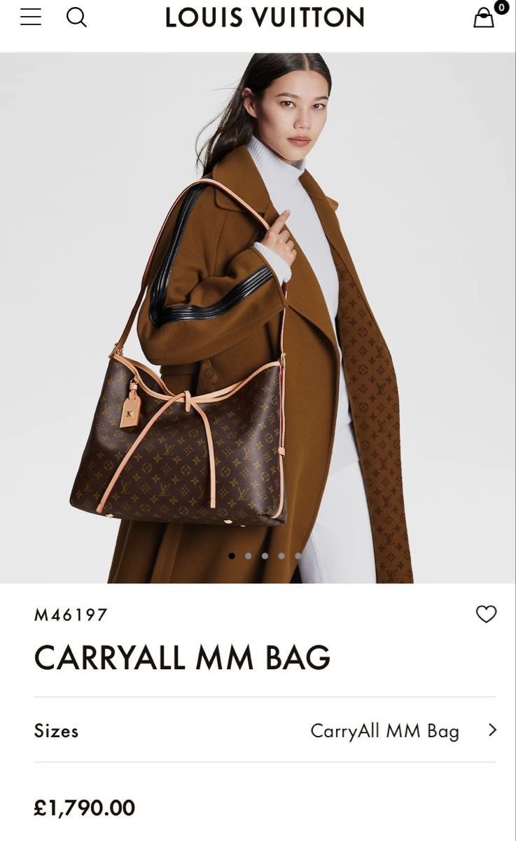 Louis Vuitton carryall mm bag - Image 9