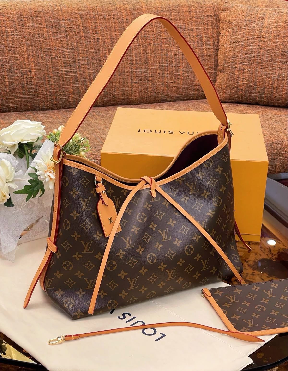 Louis Vuitton carryall mm bag - Image 11