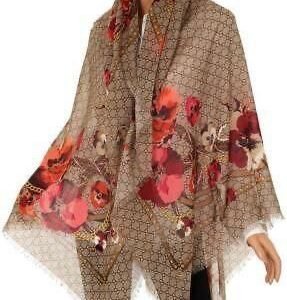Gucci scarf Pink Square