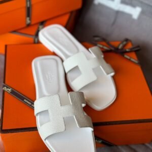 Hermes slipper White