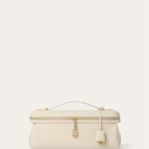 Loro Piana Extra Clutch White