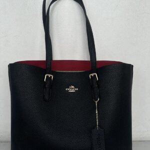Coach shoulder large black
