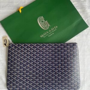 Goyard clutch blue