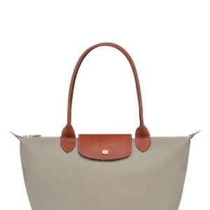 Longchamp gray with havan Large