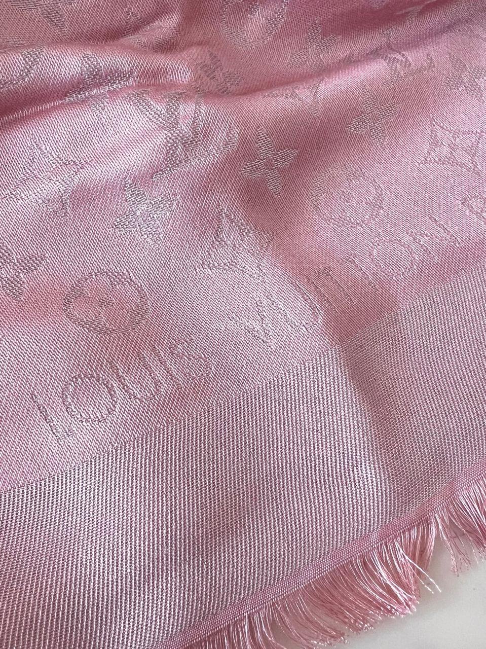 Louis Vuitton scarf Square pink - Image 5