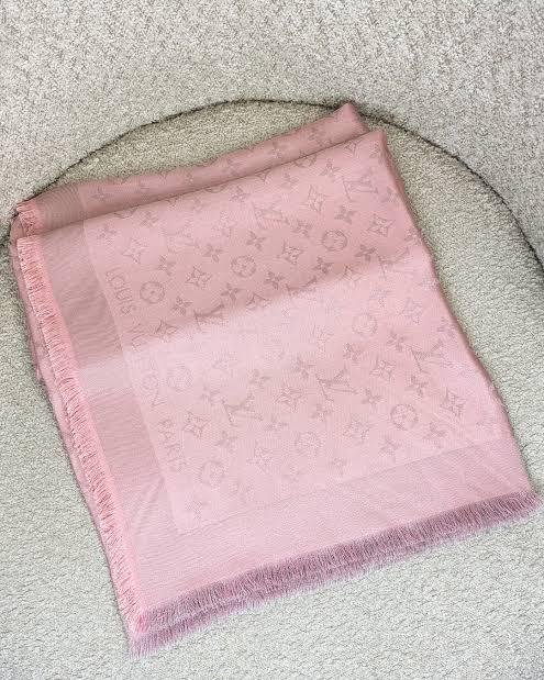Louis Vuitton scarf Square pink - Image 7